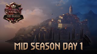 Season 5 GWENT Midseason Tournament  21 000 USD prize pool  Quarterfinals [upl. by Yrdnal]