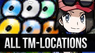 How amp Where to catchget  All TM Locations in Pokemon X and Y Full TM Location Guide [upl. by Anay963]