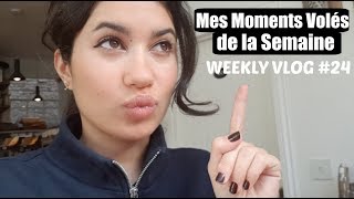 Mes moments volés de la semaine  weekly vlog 24 [upl. by Aidil]