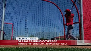 Elly De La Cruz Hunter Greene and Reds Spring Training takeaways [upl. by Etteroma]