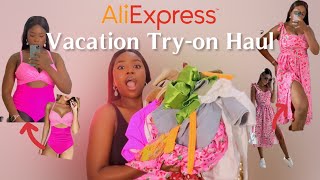 HUGE Aliexpress Vacation Clothing Try On Haul Shopping From Aliexpress to Nigeria [upl. by Dacy]