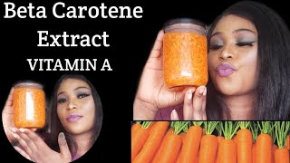 How To Make Beta Carotene Extract  Diy Carrot Extract CarrotExract [upl. by Marcie848]