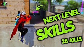 B2K Fan NEXT LEVEL SKILLS 1 VS 4 CRAZY 28 KILLS [upl. by Gnay]