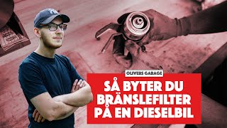 Så byter du bränslefilter på en dieselbil [upl. by Yarehs]