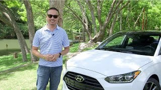 Hyundai Veloster 2019 Prueba y detalles que debes saber [upl. by Ydnelg]