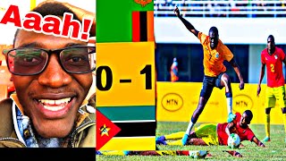 Zambia vs Mozambique chan 2022 the disappointment captured live from the stadium [upl. by Benenson]