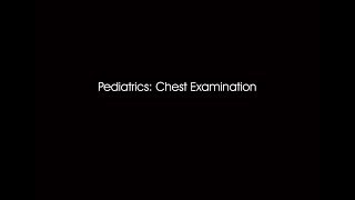 Dr Ahmed Darwish  Pediatrics Respiratory Examination [upl. by Aneetsirk]