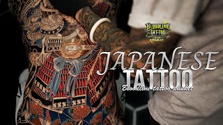 Japanese tattoo in full colour [upl. by Eintirb204]