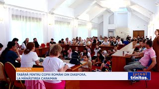 Tabără pentru copiii români din diaspora la Mănăstirea Caraiman [upl. by Clippard]