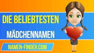 Die beliebtesten Mädchennamen 👧 [upl. by Ynoffit]