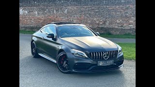 Designo Graphite Grey Magno Mercedes C63s [upl. by Tteragram264]