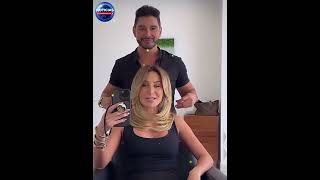 Geraldine Bazán sorprende con nuevo look ¡y la comparan con Jennifer Aniston geraldinebazán [upl. by Hoffman]