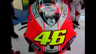 Valentino Rossis 2011 Ducati unveiled [upl. by Tiff479]