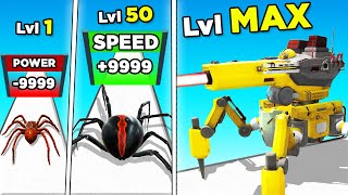 I Upgraded Monsters To MAX LEVEL Spiders [upl. by Ilatfan]