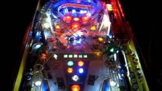 Williams Taxi pinball with playfield mods  in the dark [upl. by Benita]