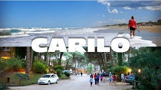 PASEO POR CARILO  PLAYA Y BOSQUE  ARGENTINA 4K [upl. by Nanice]