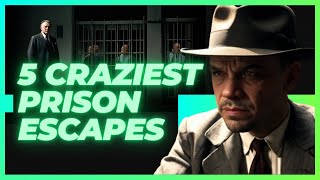 5 Craziest Prison Escapes of All Time 😱 [upl. by Airdnahc]