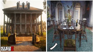 Braithwaite Manor House Exploration  RDR2 [upl. by Carla]