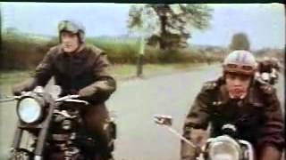 English Motorcycle Race  clip 18136 [upl. by Kinsler]