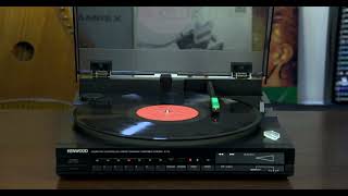 KENWOOD P7X Linear Tracking Turntable 1986 год 7494 лѣто [upl. by Ahsyekat707]