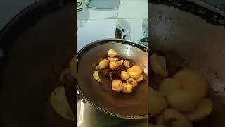 cooking Ubla hua aalu parbal ki grevy wali sabji yammy [upl. by Logan900]