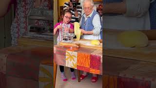 Nonna cooks with her greatgranddaughters nonna cookingwithkids [upl. by Rida]