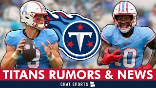 MAJOR Titans Rumors After Week 4 Win vs Dolphins Will Levis Injury Mason Rudolph DeAndre Hopkins [upl. by Narhet]