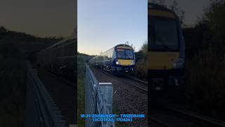 ScotRail 170426 Enters Galashiels At Speed [upl. by Ramuk]