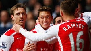 TOP 10 Goals Arsenal 2015  Sanchez  Giroud  Walcott  Ramsey Ozil [upl. by Anibur]