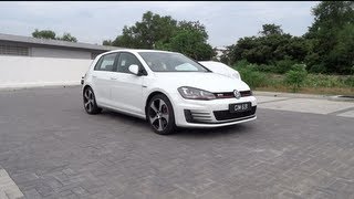 2013 Volkswagen Golf MK7 GTI StartUp and Full Vehicle Tour [upl. by Pierpont]