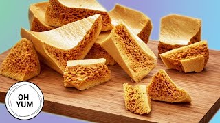 Professional Baker Teaches You How To Make HONEYCOMB [upl. by Grassi822]