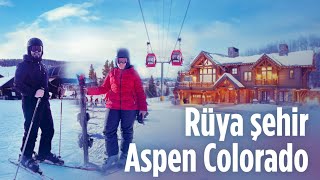 Amerikanın rüya şehri Aspen Colorado’da yaşam ⛷ ❄️ [upl. by Oina]