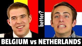 Living in the Netherlands vs Living in Belgium [upl. by Suoinuj]