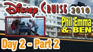 Disney Med Cruise 2010  Day 2  2 of 2  Day At Sea [upl. by Ziza166]