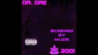 Dr Dre  Xxplosive Instrumentals Screwed [upl. by Tirma238]