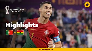 Cristiano Ronaldo breaks ANOTHER record  Portugal v Ghana highlights  FIFA World Cup Qatar 2022 [upl. by Mcgregor898]