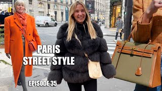 WHAT EVERYONE IS WEARING IN PARIS → PARIS Street Style Fashion → EPISODE35 [upl. by Secnirp]