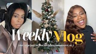 JE MEN FOOOOUUUUT  Date amp préparatifs de noel weeklyvlog [upl. by Fanchie]