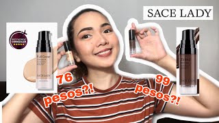 SACE LADY FULL COVER CONCEALER AND TINTED EYEBROW GEL REVIEW  MAGANDA NGA BA 🤔🤔  MISS D [upl. by Clarey865]