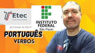 IFSP ETEC 2022 VESTIBULINHO PORTUGUÊS VERBOS [upl. by Outlaw]