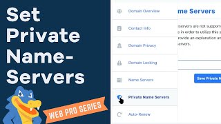 How to set up and change Private NameServers in WHM  HostGator Tutorial [upl. by Chassin120]