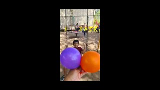 Balloon Popping New Style Done By Adarsh [upl. by Sunil]