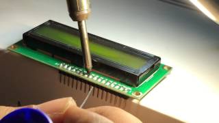 Soldering header pins to PCB or Arduino Tutorial for beginners [upl. by Nylitak863]