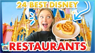 24 BEST Disney World Restaurants for 2024 [upl. by Yeldua22]