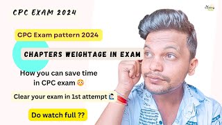 CPC exam 2024 ll Pattern  eliminate method weightage chapter wise ll Updates cpc cpcexam aapc [upl. by Barayon]