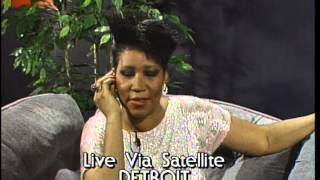 Aretha Franklin wins Favorite SoulRampB Female AMA 1986 [upl. by Woodring]