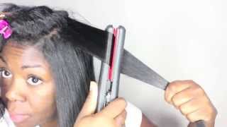 11 tips How to get the BEST  flat ironing  results relaxed or natural hair [upl. by Nauquf]