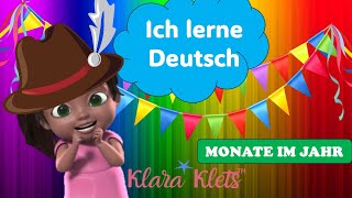 Klara Klets  Monate Im Jahr Lied [upl. by Cul482]