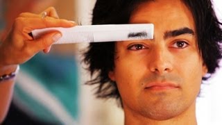 How to Trim Your Eyebrows  Mens Grooming [upl. by Nirehtac]