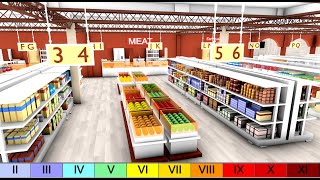 3D Supermarket  10 Earthquakes Comparison [upl. by Meuse]